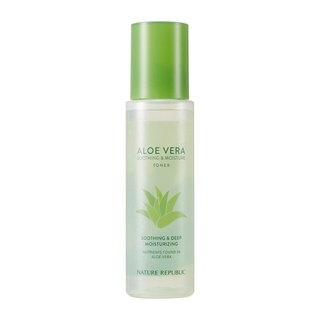 Nước cân bằng da Lô Hội NATURE REPUBLIC Soothing &amp; Moisture Aloe Vera 90% Toner 160ml