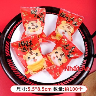 Túi hàn miệng HỔ 5.5x8.5cm - 100 cái