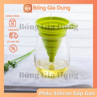 Phễu Gấp Gọn Sillicon Dùng Để Rót Rượu, Chất Lỏng Rót Dầu, Chịu Nhiệt Tốt