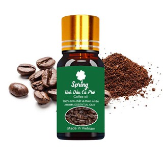 Tinh Dầu Cà Phê Nguyên Chất Tự Nhiên 100% lọ 10ml, Giúp thanh lọc không khí, khử mùi hôi ẩm mốc, khử mùi thuốc lá