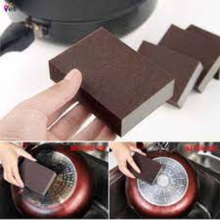 Miếng Cọ Xoong Nồi Nano Nhà Bếp Đa Năng Từ Công Nghệ Bọt Biển Mặt Nhám Cát Siêu Sạch