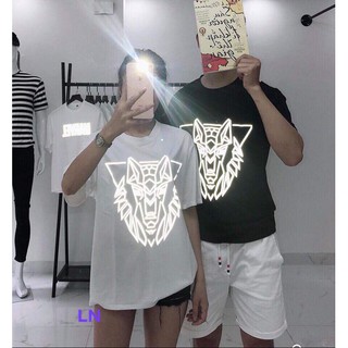 [FreeShip50K] Áo phông unisex hades tay lỡ phản quang ngực siêu hot