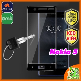 [KEO VIỀN-Ảnh Thật] Kính CL Nokia 5 Cường Lực 2.5D FULL Màn