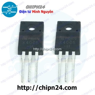 [1 CON] Mosfet K4005 TO-220F 6A 900V Kênh N (2SK4005 2SK 4005)