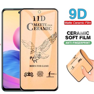 Cường lực full màn dẻo chống sứt vỡ viên Cho Xiaomi Mi POCO F5 M5 M5s M4 M3 F4 F3 X5 X4 X3 NFC GT Pro C40 4G 5G 2023
