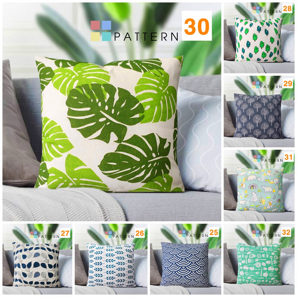 Gối Tựa Sofa PATTERN (17-32) (45x45cm)