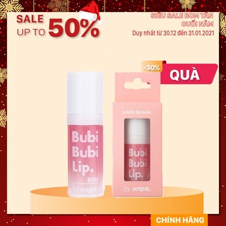 Bubi Bubi Lip Son Dưỡng môi tẩy tế bào chết - tẩy da chết - gel làm mềm và hồng môi By Unpa