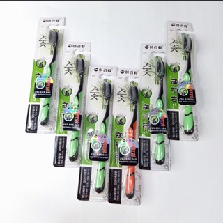 Set 10 Bàn chải đánh răng Bossi than tre Hàn Quốc (sỉ)