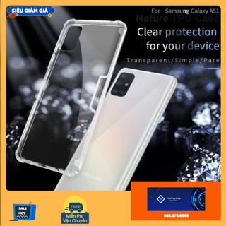 Ốp lưng Nillkin TPU Galaxy A72/A52/A32/A51/A71/M51 chống sốc trong suốt(Chính Hãng)