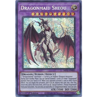 Thẻ bài Yugioh - TCG - Dragonmaid Sheou / MP21-EN065'