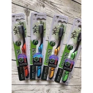 BÀN CHẢI ĐÁNH RĂNG THAN TRE HOẠT TÍNH BOSHI.85D