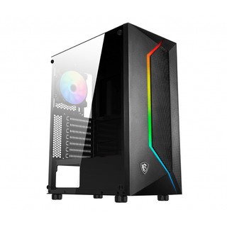 Vỏ Case Máy Tính MSI MAG VAMPIRIC 100R CHASSIS ( Mid Tower/Màu Đen/Led ARGB)