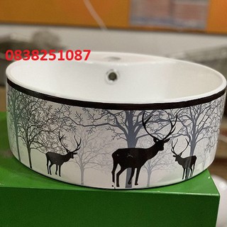 CHẬU LAVABO NGHỆ THUẬT - lavabo để bàn như hình sản phẩm không bao gồm vòi sen nhé