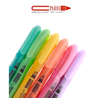 Bút highlight pastel Uchida Marvy 8000 tone pastel nhiều màu xinh xắn CHILLI