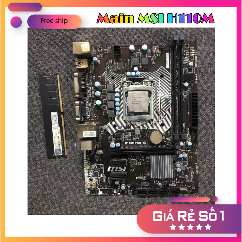 Combo Main H110 + G4560 + Ram 8G