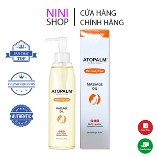 Dầu mát xa giảm rạn da cho bà bầu hiệu quả ATOPALM Maternity Care Massage Oil 120ml