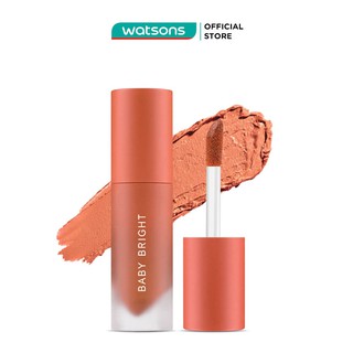Son Kem Và Má Hồng Baby Bright Lip Cheek Velvet Cherry Blossom 2.4g