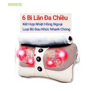 GỐI MASSAGE HỒNG NGOẠI 6 ĐẦU MAGIC PILLOW PL 819