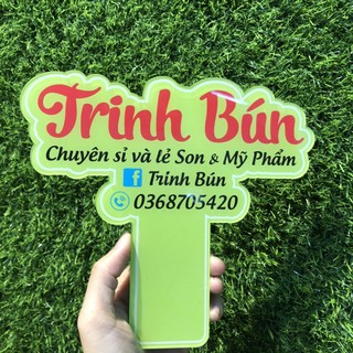 Bảng hiệu cầm tay dành cho shop bán online