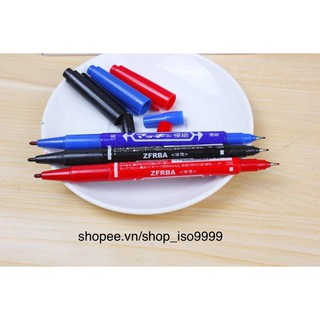 BÚT LÔNG DẦU 2 ĐẦU MO-120 (COMBO 10 CÁI)