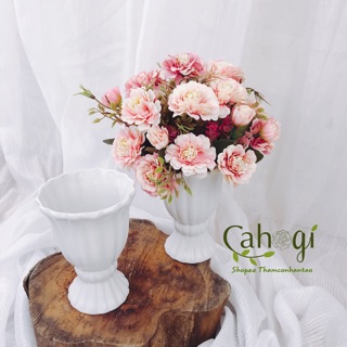 Bình Sứ Cắm Hoa Đài Búp (không kèm hoa) 90930