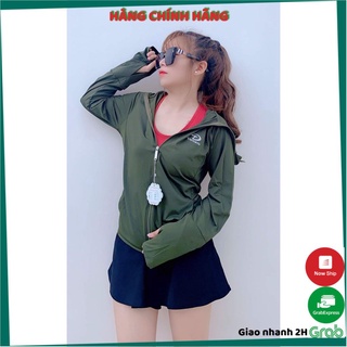 [HÀNG HOT] Áo Khoác Chống Nắng Nữ  kèm bao tay khẩu trang, cản tia UV thoáng mát, mềm mại
