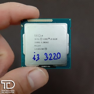 Bộ vi xử lý CPU Intel Core I3 3220 socket 1155 tray - Chip máy tính i3 3220 tốc độ 3.30GHz 3 M Cache