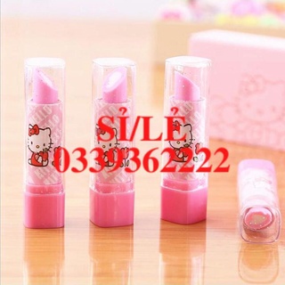 [ HAIANHSHOP ] Tẩy Bút Chì Hình Thỏi Son Hello Kitty - Gôm Bút Chì Độc Đáo  Duashop >