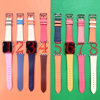 Bộ sưu tập dây da 2 màu cực đẹp dành cho applewatch
