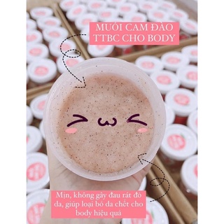 chính hãng: muôi cam đào nhà bông giúp body sach da chêt