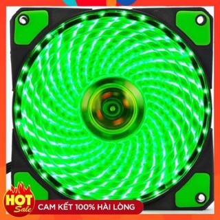 [Mã ELHA22 giảm 5% đơn 300K] [Chính Hãng] Fan led 33 bóng 12cm màu xanh đẹp chất lượng tốt