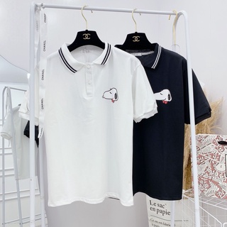 Áo Polo hình chó poodle siêu xinh