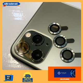 Dán mắt camera Kuzoom chống xước cho iPhone 14 ppro max 13 pro max 12 pro max 11 pro max nhiều màu