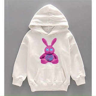 Áo Hoodie nam nữ 𝗙𝗥𝗘𝗘𝗦𝗛𝗜𝗣 thỏ hồng trắng kute dễ thương hàn quốc  Áo khoác nữ chống nắng trẻ em bé trai gái
