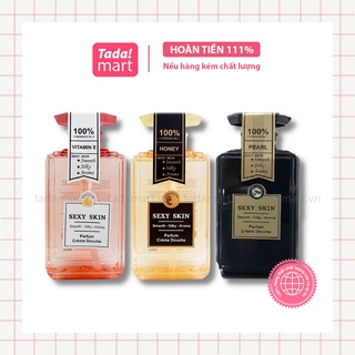 Sữa Tắm Hương Nước Hoa Sexy Skin 3 Mùi 600ml Hàng Pháp