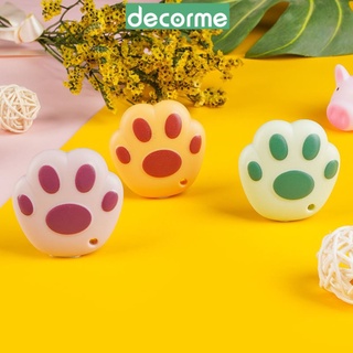 Dao rọc giấy mini hình dấu chân mèo cute Decorme dao bấm hình dễ thương tiện lợi BDC