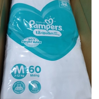 Tã quần Pampers M60 (bao bì tiết kiệm)