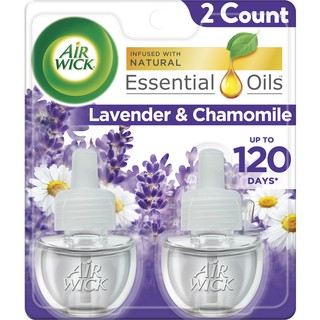Bộ 2 chai tinh dầu thay thế Air Wick thơm phòng cắm điện nhập từ Mỹ