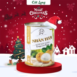 Nhãn tươi ngâm nước đường cao cấp Asia Home Cát Long 565gr