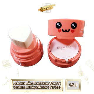 [Auth Thái] Phấn Má Hồng Dạng Kem Tông Hồng Đào Cushion Không Nhũ Nee Ni Coo - Cushion Má Hồng Tone Hồng Đào Nee Ni Coo