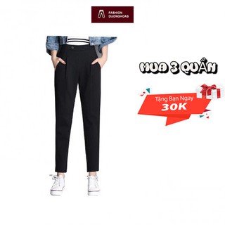 Quần Baggy Cúc Lệch Cạp Cao Cao Cấp Loại Đẹp QBL075