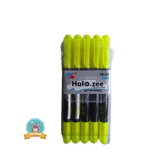 Vĩ 5 hộp Bút dạ Quang HL-03