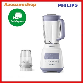 Máy xay sinh tố HR2221 HR2222, 700 W, cối 2 lít, 5 tốc độ và 1 số nhồi, cối xay khô/ngũ cốc