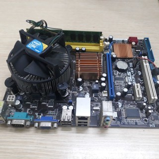 Combo main Asus G31 + Ram 2Gb + quạt + E7500 +Fe