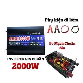 Bộ Kích Điện 2000W Nguồn 12V Sin Chuẩn