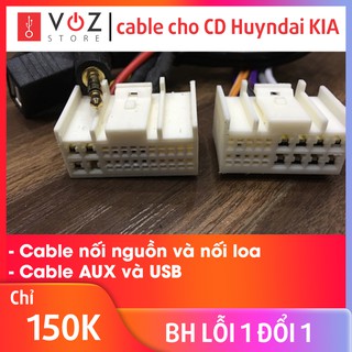 Cáp cable cho CD Huyndai KIA