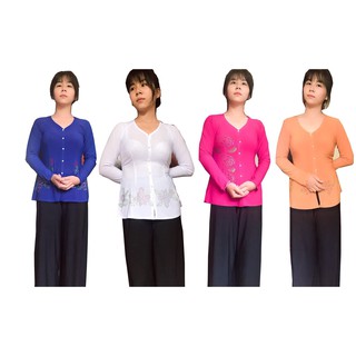 Áo lẻ bà ba màu đính đá (40-60kg) size nhỏ dưới 60kg