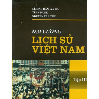 Sách - Đại Cương Lịch Sử Việt Nam - Tập III