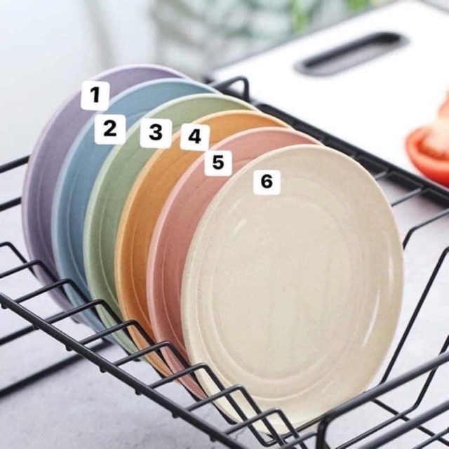 Bộ 6 đĩa lúa mạch siêu xinh
