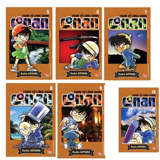 Sách Thám Tử Lừng Danh Conan (Tập 5-10)